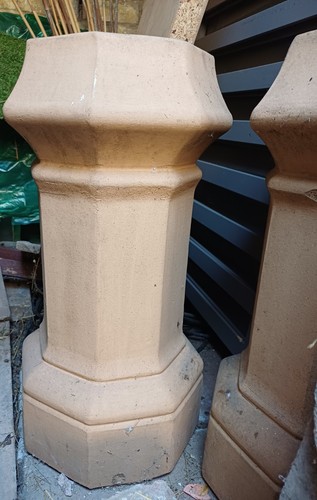New hexagonal chimney pot - pot,