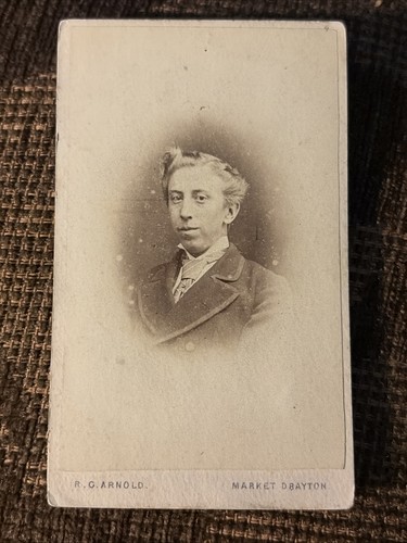 Victorian cdv photo young - victorian,