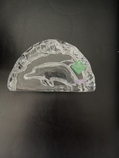 Edinburgh Crystal Dolphin