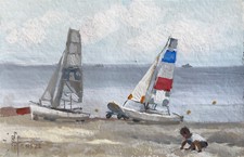 Original Tiny Landscape Ships