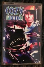 Cozy Powell - Sooner Or Later (Cassette Tape)