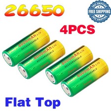 8-16Pcs 26650 Battery 3.7V