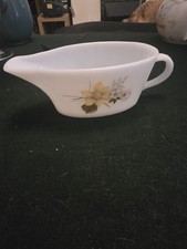 JAJ Pyrex Floral Gravy Boat