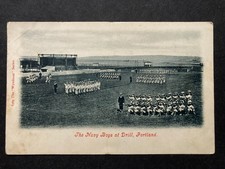 The Navy Boys at Drill