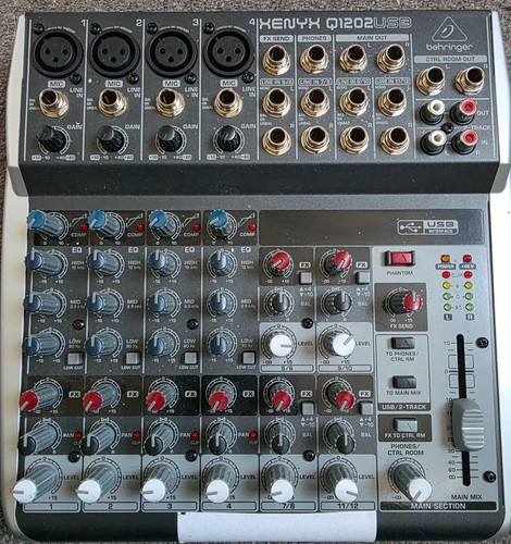 Behringer xenyx q1202 - xenyx, usb