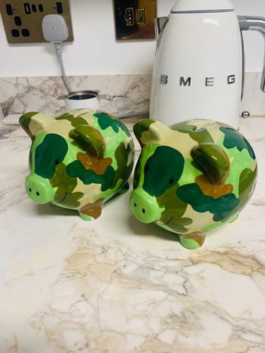 Percy pig ceramic money - percy,