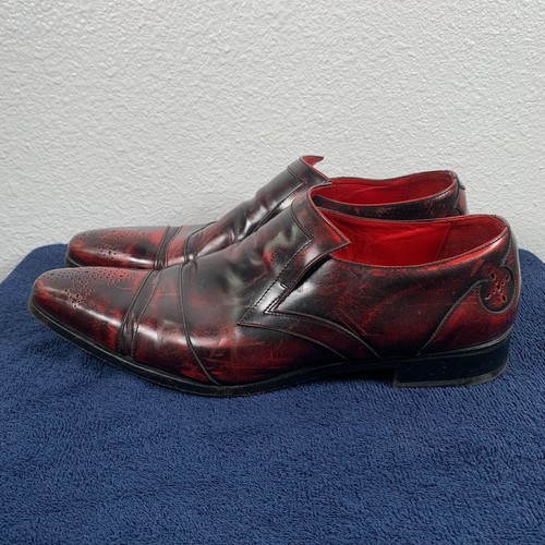 Jeffery west shoes - shoes, red
