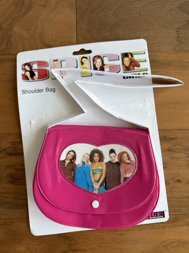 Spice girls pink shoulder bag - spice,