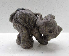 THE HERD Elephant ornament SNIFF #3115 Martha Carey Elephant Figure Marty 1991