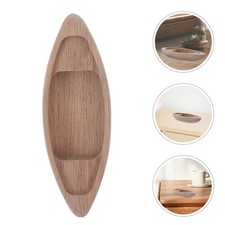  2pcs Mini Wooden Boat Toy Kids Small Sailboat Model Diy Craft Rustic Boat Decor