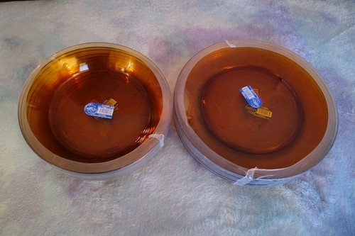 Vintage duralex amber glass - duralex,