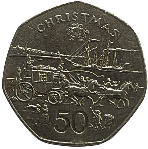 Isle man 50p fifty pence - isle,