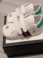 Gucci White Leather Baby