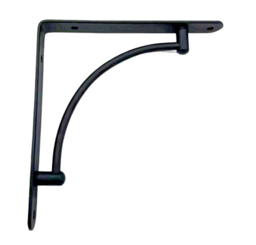 Black shelf support bracket - shelf,