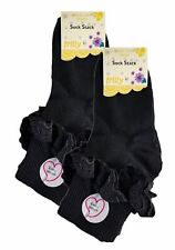 6 Pairs Of Girls Lace Socks