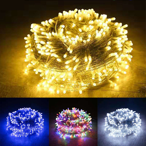Battery led string rice lights - string,