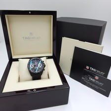 TAG Heuer Grand Carrera Calibre 17 Auto Skeleton Alligator Leather Mens Watch