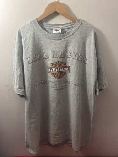 Harley davidson gray - harley, t-shirt