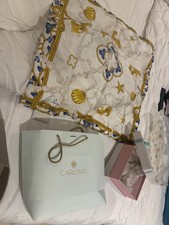 CARISMA DESIGNER beautiful Silk Scarf With Gift Box 🎁 And Bag Was £120