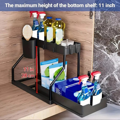 Under sink organizer tier - under,