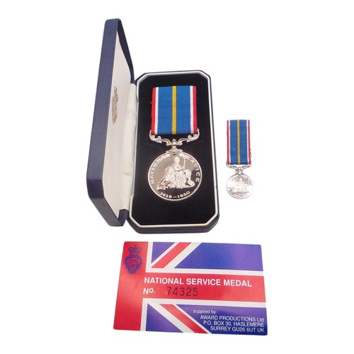 National service medal - national, 1939