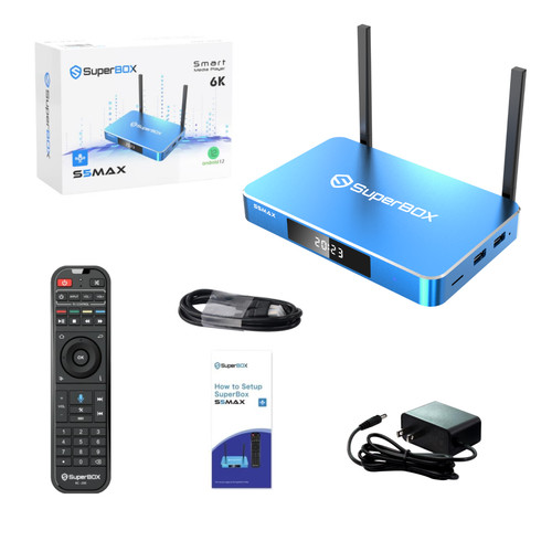 Streaming box with all channel - box,