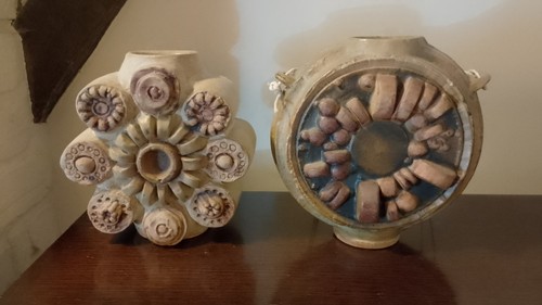 Bernard rooke pottery vases - pottery,