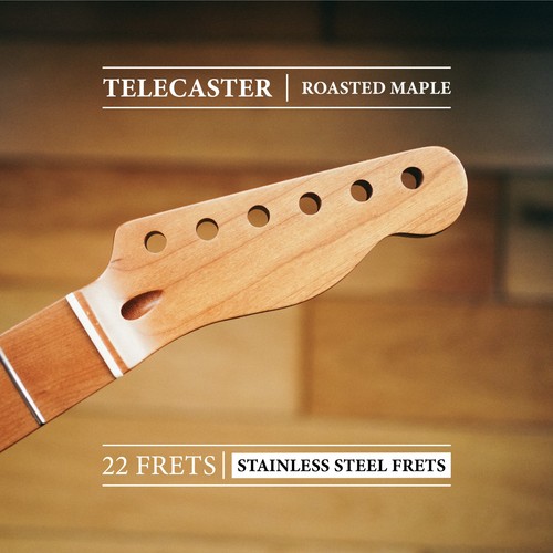 Telecaster neck roasted - telecaster,
