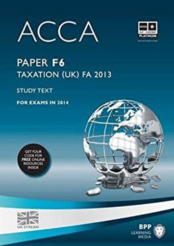 Acca taxation fa2013 - f6,
