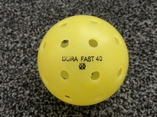 10 x Dura Fast 40 Outdoor Pickleballs (Neon) USAPA Approved (£2.50 Each)