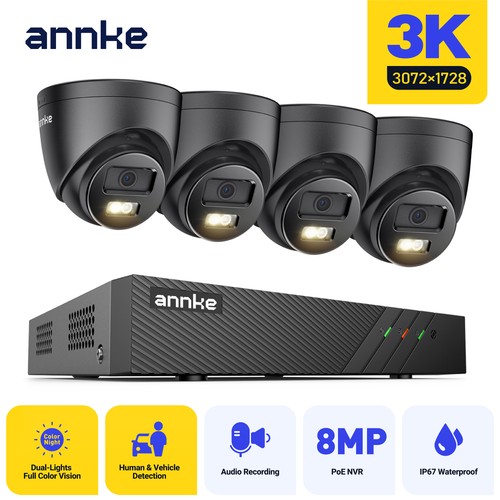 Annke 5mp poe colorvu - annke, 3k