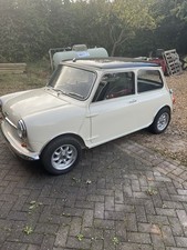 Classic Mk2 Mini Copper Old English White With A Black Roof Stunning Condition