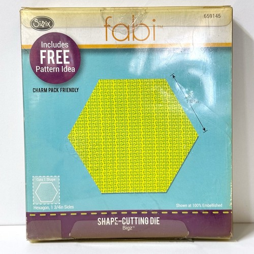 Sizzix fabi shape cutting - fabi, die