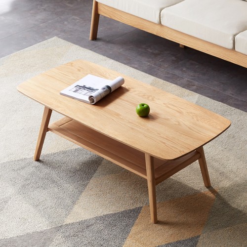 Solid wood coffee table - solid,