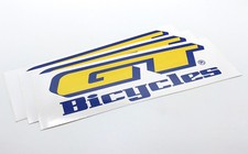 3 x GT Stickers Vintage BMX