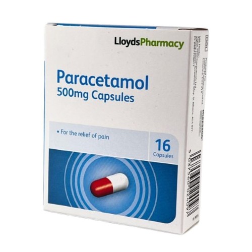 Paracetamol 500mg capsules - paracetamol,
