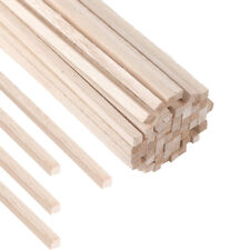 150Pcs Balsa Wooden Stick DIY Model Wood handmade Hobby Wooden Pieces