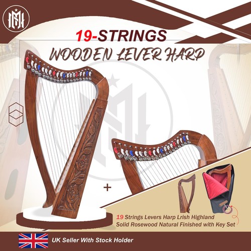 Strings levers harp - 19,