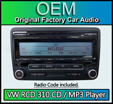 VW RCD 310 CD MP3 player, VW