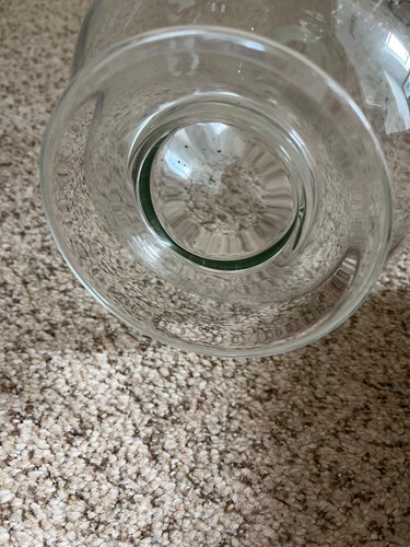 Large glass carboy used a - glass, in