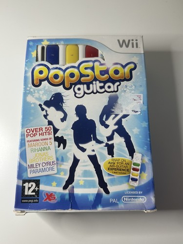 Popstar guitar wii - guitar, complete