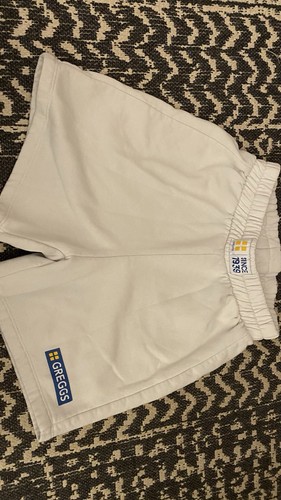 Greggs white shorts - greggs,