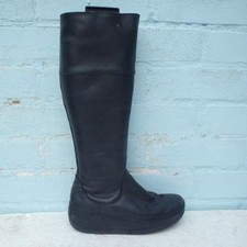 Fit Flop Leather Boots UK 4