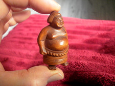 Hand Carved Netsuke fat sumo