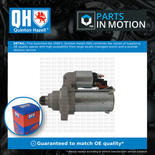 Starter motor fits - starter, skoda