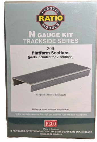 Ratio 209 platform sections - platform,