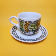 broadhurst flat cup saucer set
