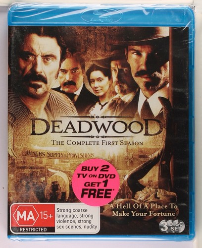 Deadwood season blu ray - deadwood,