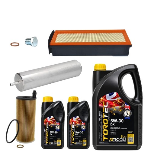 5w30 oil - air, fuel
