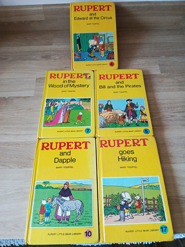 Vintage rupert bear library - bear,